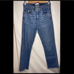Loft straight leg jean
